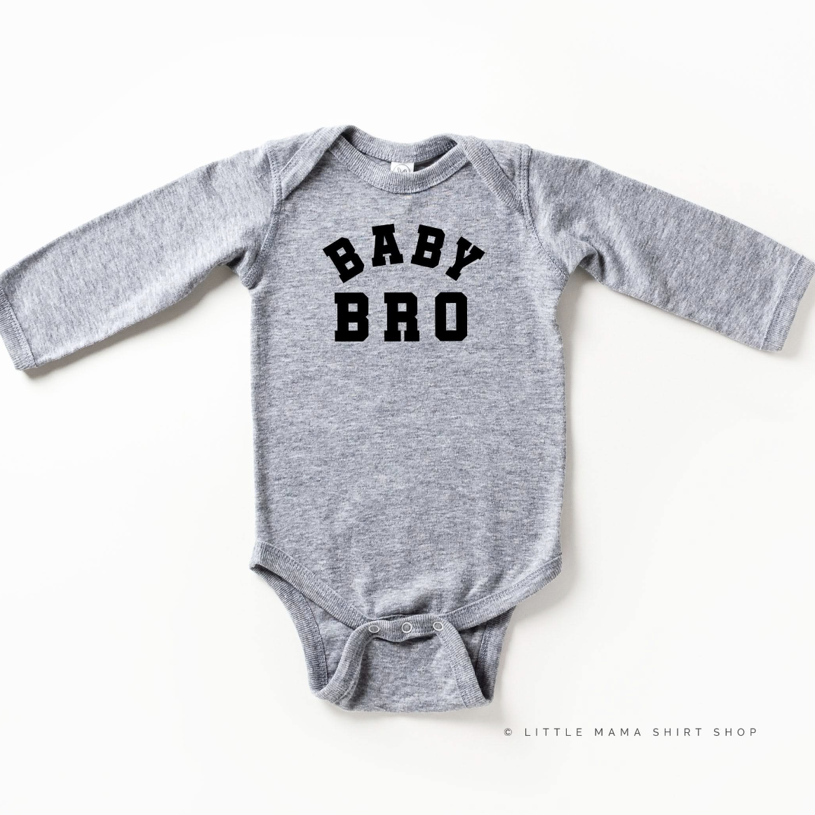 Varsity 'Bro' Sibling Tees - (Choose Your Role) - Child Long Sleeve Tee