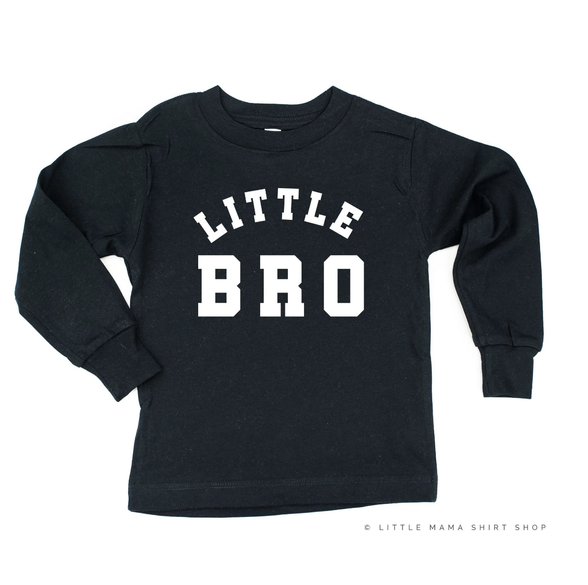 Varsity 'Bro' Sibling Tees - (Choose Your Role) - Child Long Sleeve Tee