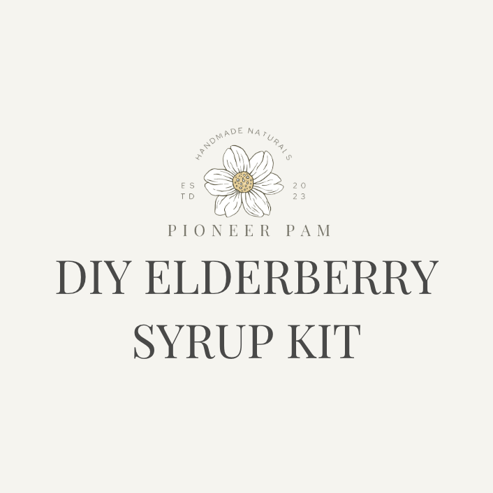 Pioneer Pam DIY Elderberry Syrup Kit