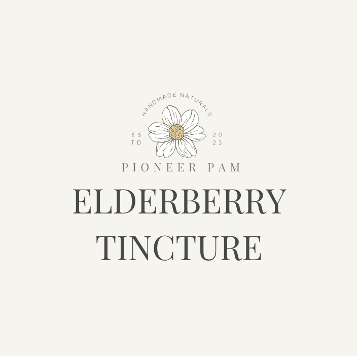 Pioneer Pam Elderberry Tincture: Immune System Support