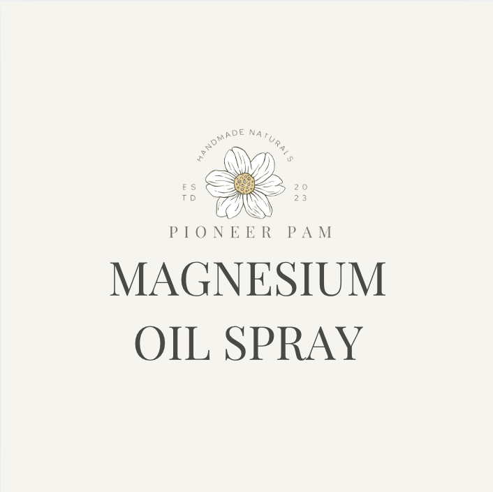 Pioneer Pam Magnesium Oil Spray: Nervous System Support