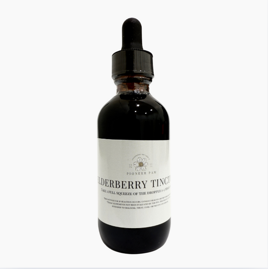 Pioneer Pam Elderberry Tincture: Immune System Support