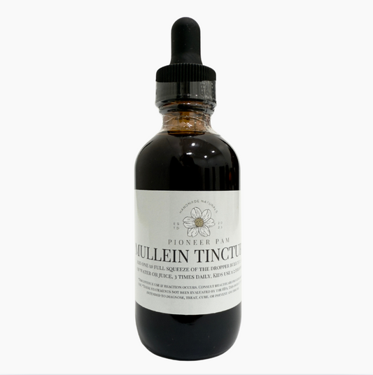 Pioneer Pam Mullein Tincture: Respiratory + Immune System Support