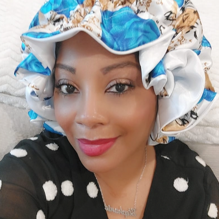 Good Vibes Only All Satin Bonnet