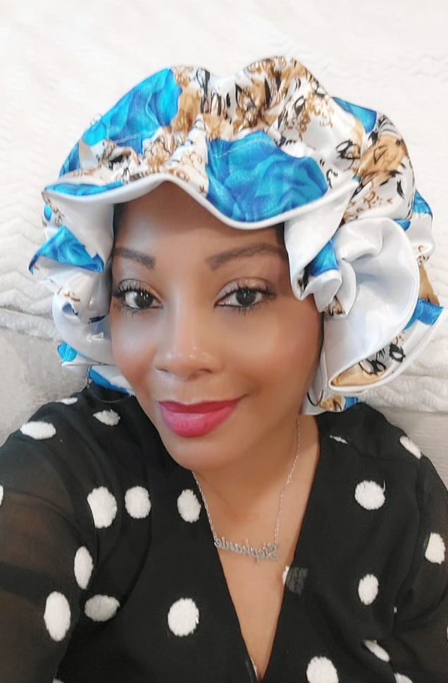 Good Vibes Only All Satin Bonnet