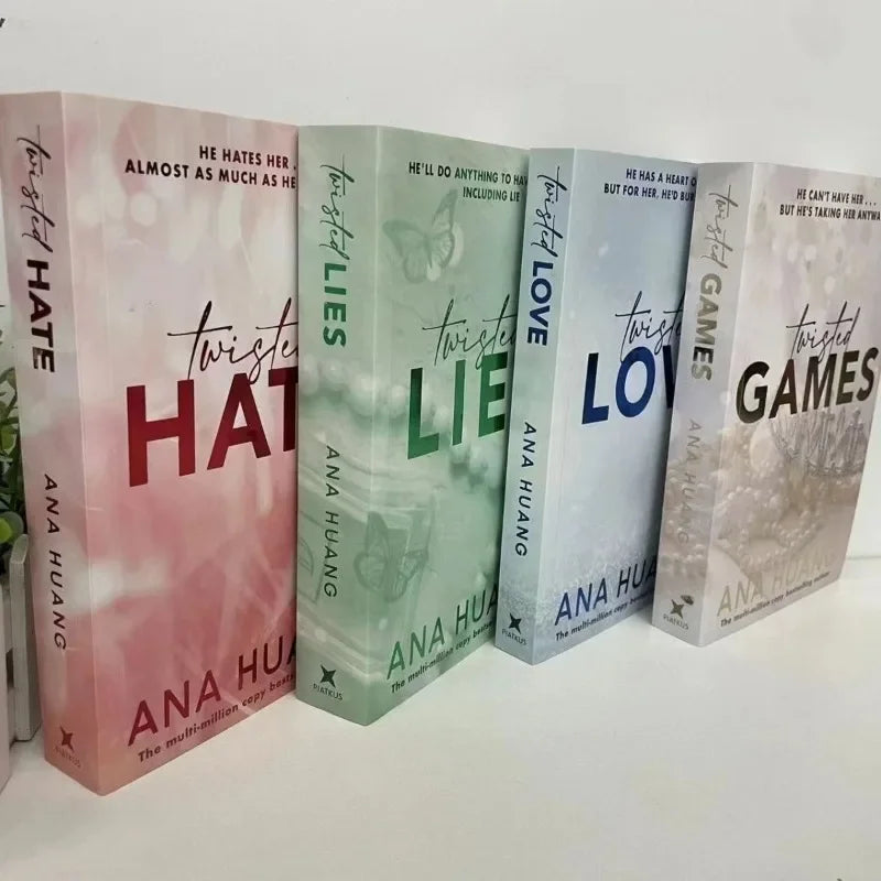 Twisted Series by Ana Huang Books Love /Games / Hate /Lies Paperback