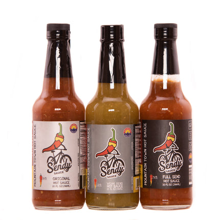 Sendy Sauce 10oz. Tallboy Variety (3 pack)