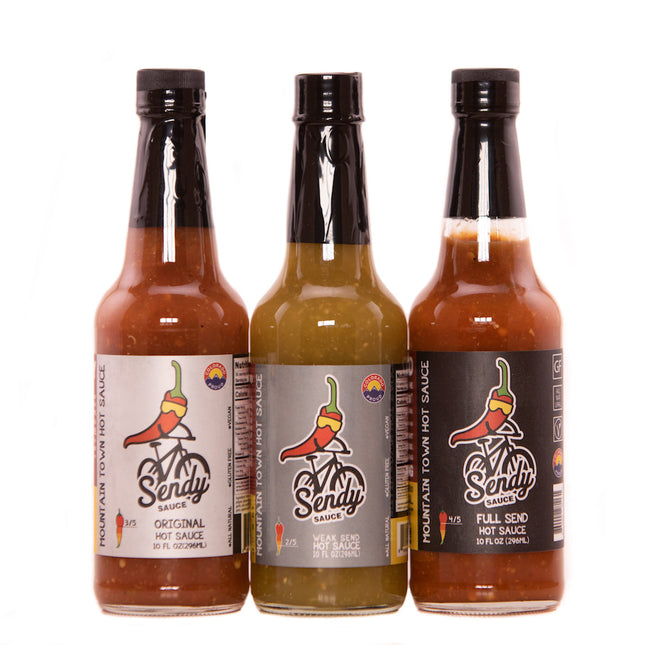 Sendy Sauce 10oz. Tallboy Variety (3 pack)