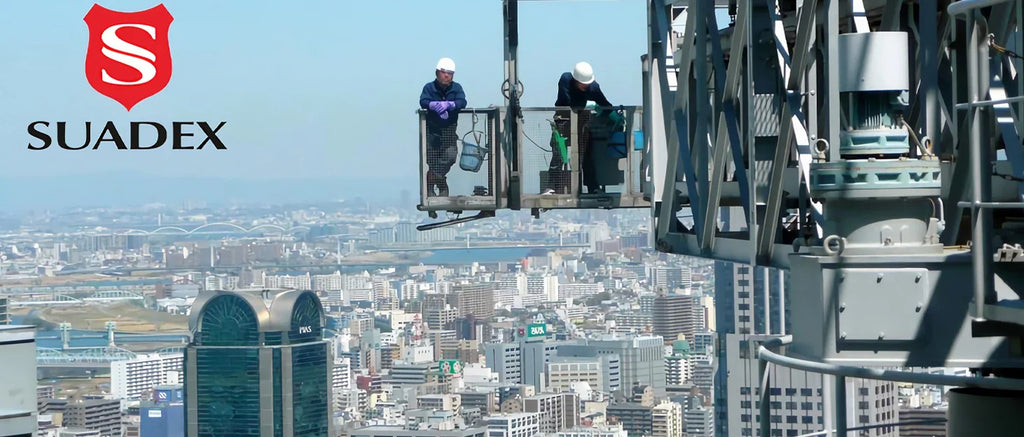 SUADEX Steel Toe Sneakers Lightweight Indestructible Work Shoes for Construction