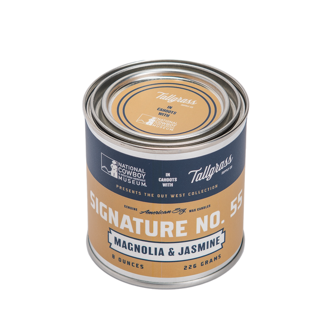 Signature No. 55: Magnolia + Jasmine Soy Wax Candle