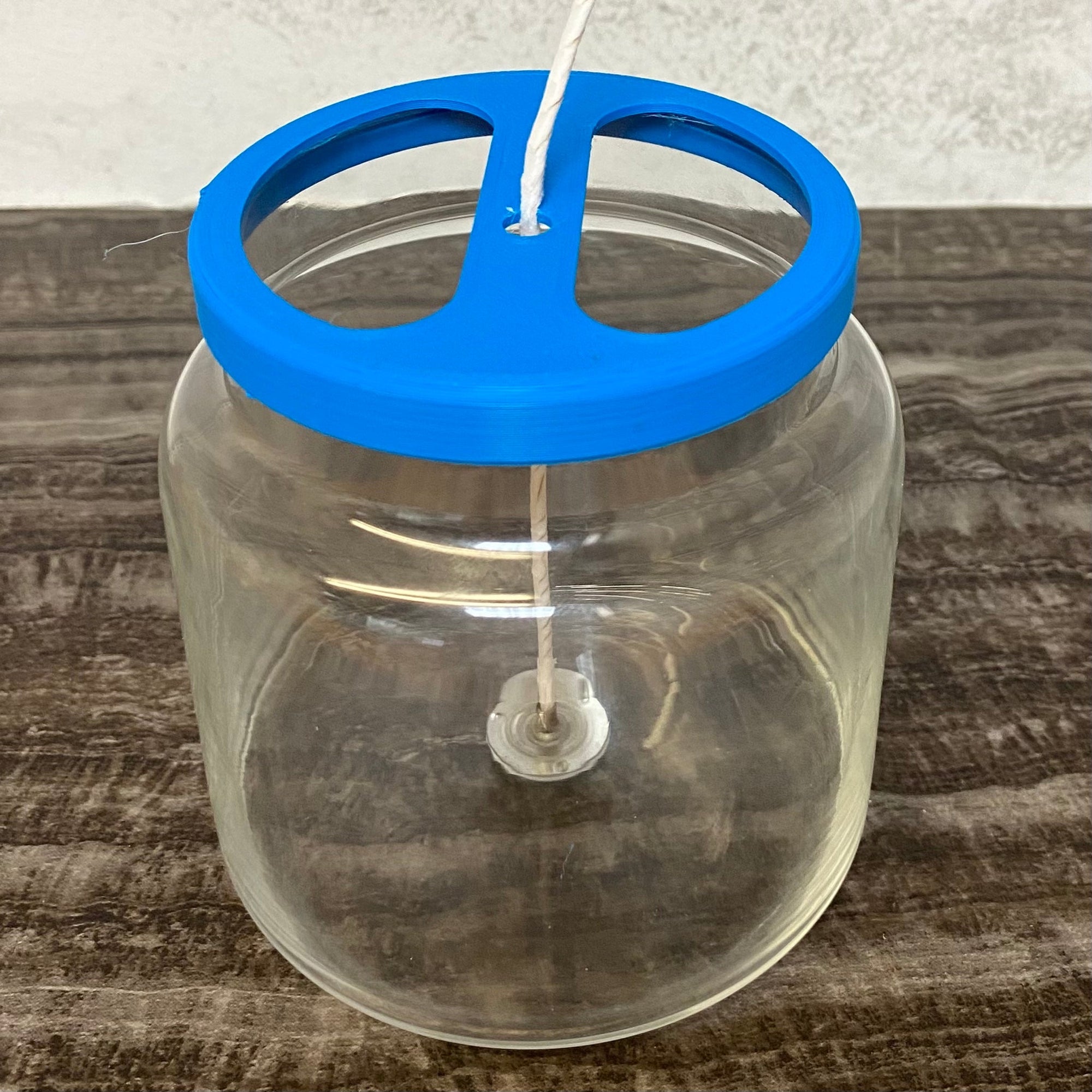 SINGLE (lg) WICK BAR - Holds 1 Wick in Larger Jar