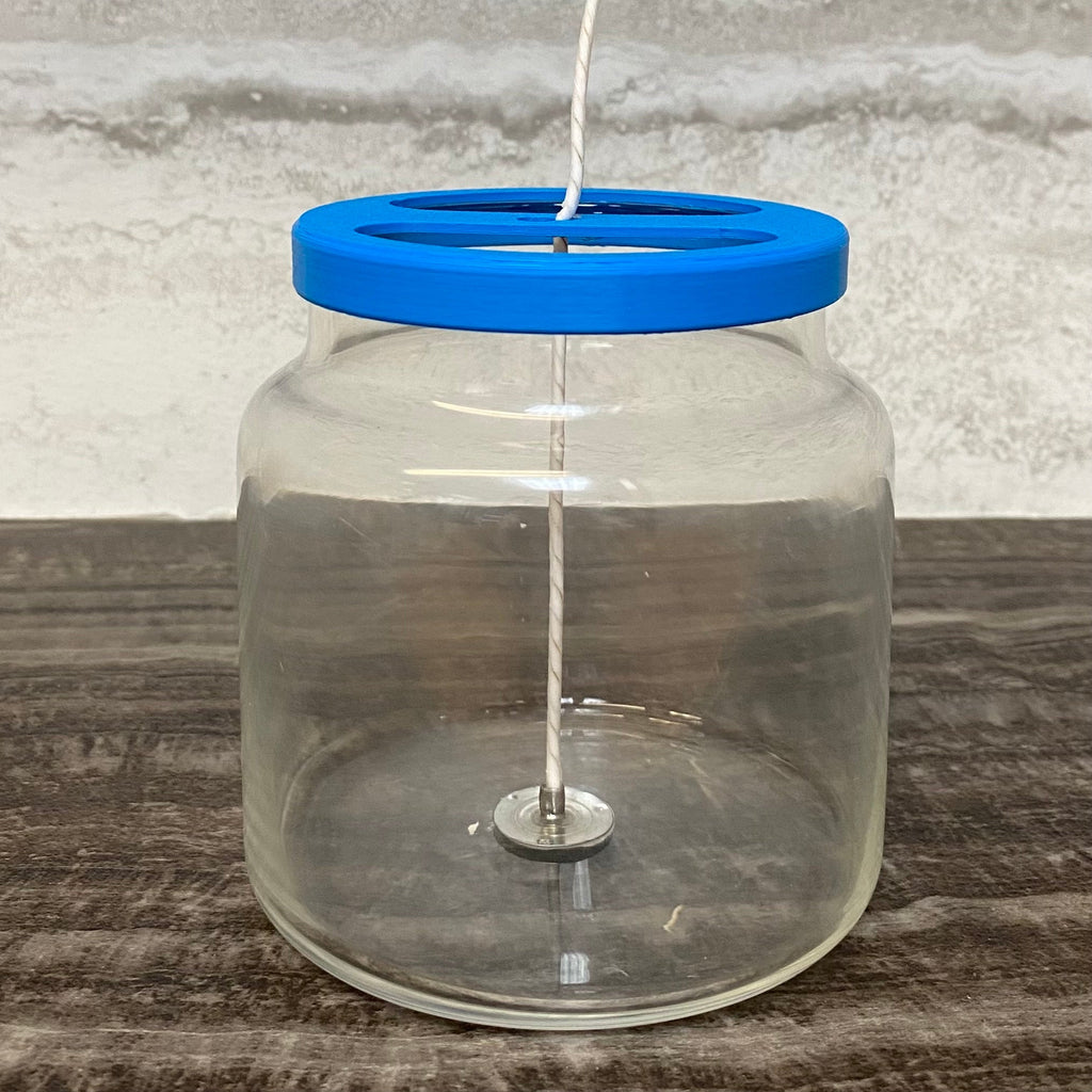 SINGLE (lg) WICK BAR - Holds 1 Wick in Larger Jar