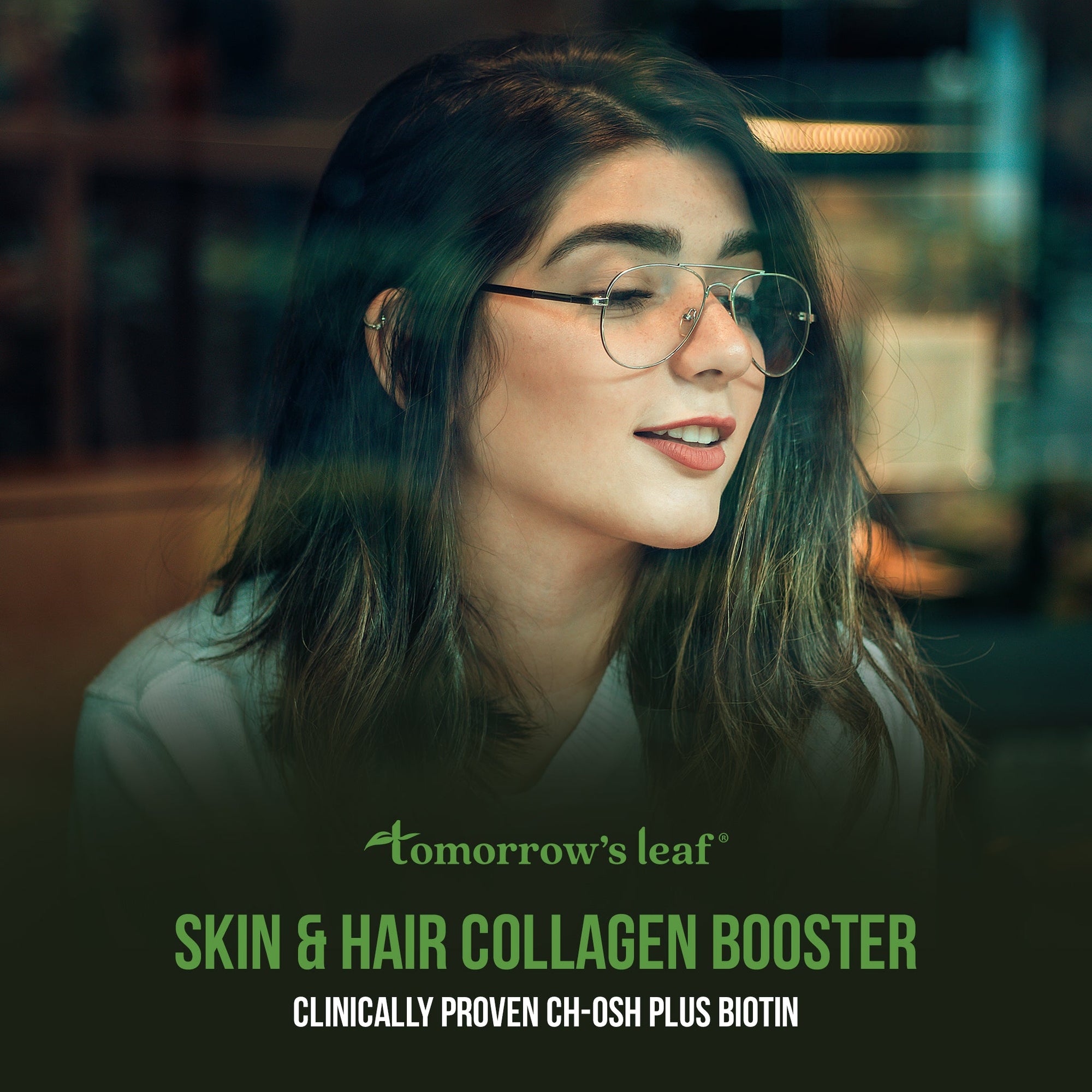 Tomorrow's Leaf® Skin & Hair Collagen Booster