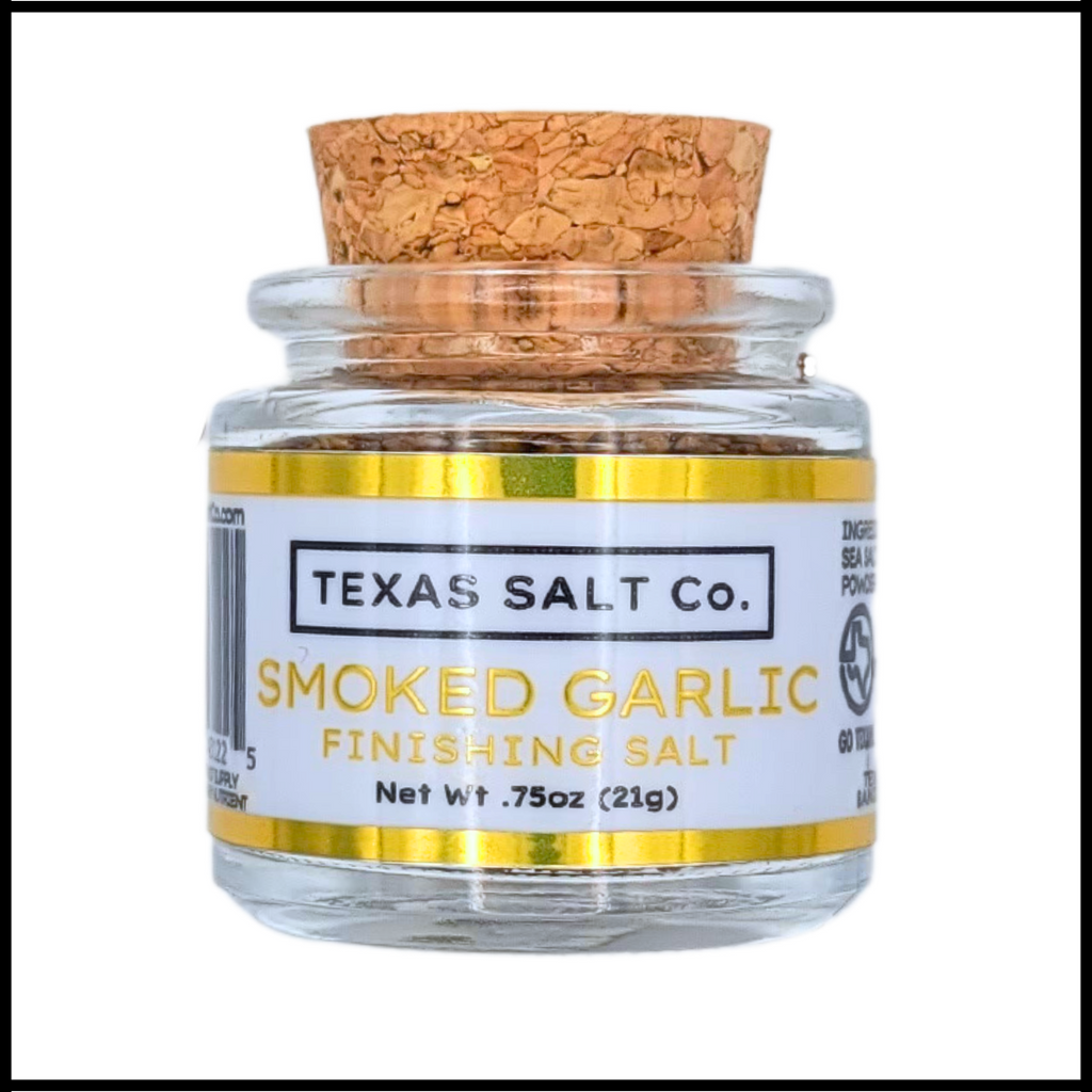 Texas Salt Co Smoked Garlic Finishing Salt