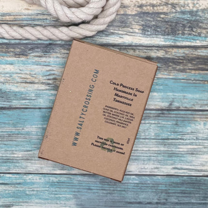 Smokin’ Jack Soap for Men | Handmade Artisan Bath & Shower Bar | Bold Tabac & Leather Scent | Plastic Free, Earth Friendly Packaging