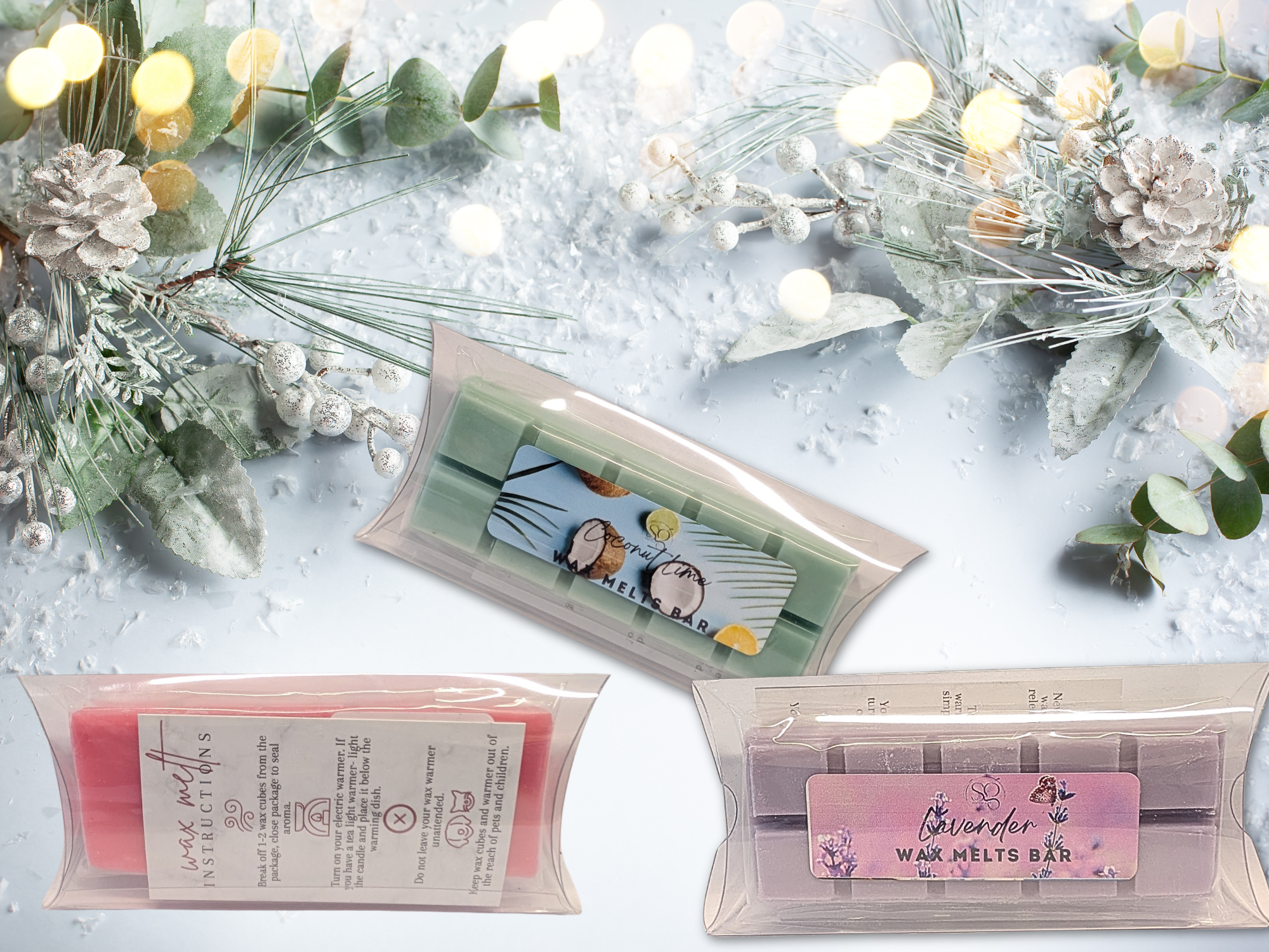 Holiday Special Wax Melts Bar – Limited Edition Scents for the Festive Season