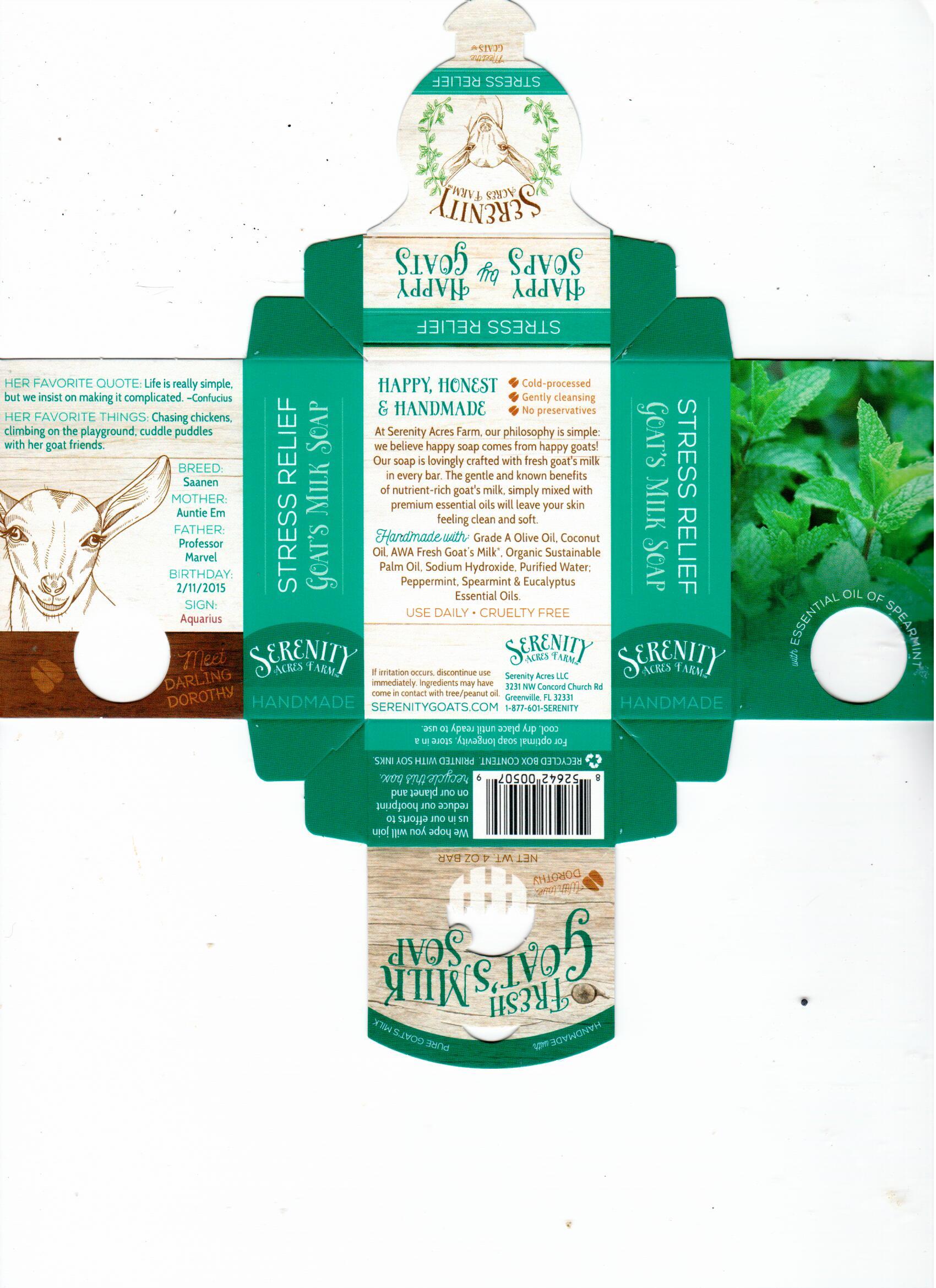 Goat's Milk Soap – Stress Relief