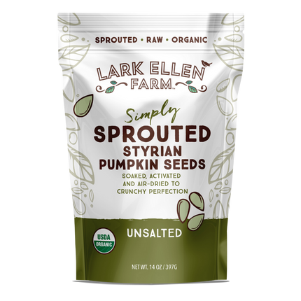 Styrian Pumpkin Seeds, Sprouted Organic