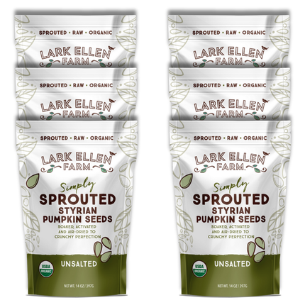 Styrian Pumpkin Seeds, Sprouted Organic