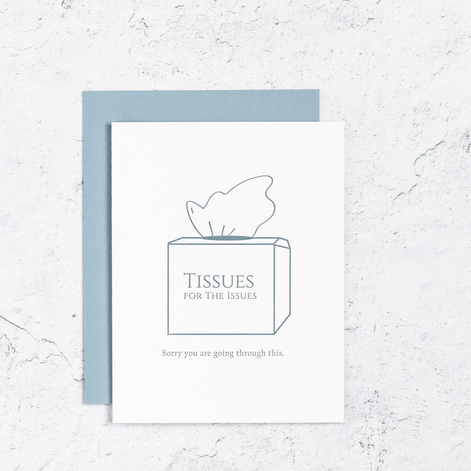Tissues for the Issues Empathy Card Box Set of 10