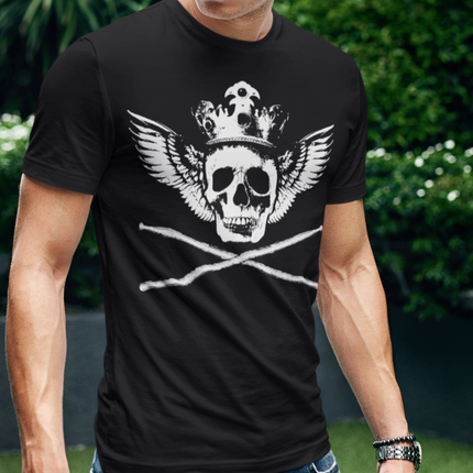 Drum Skull In The Dark T-Shirt
