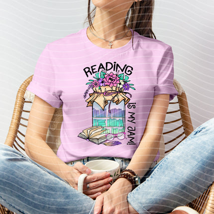 Reading is My Jam Graphic Tee