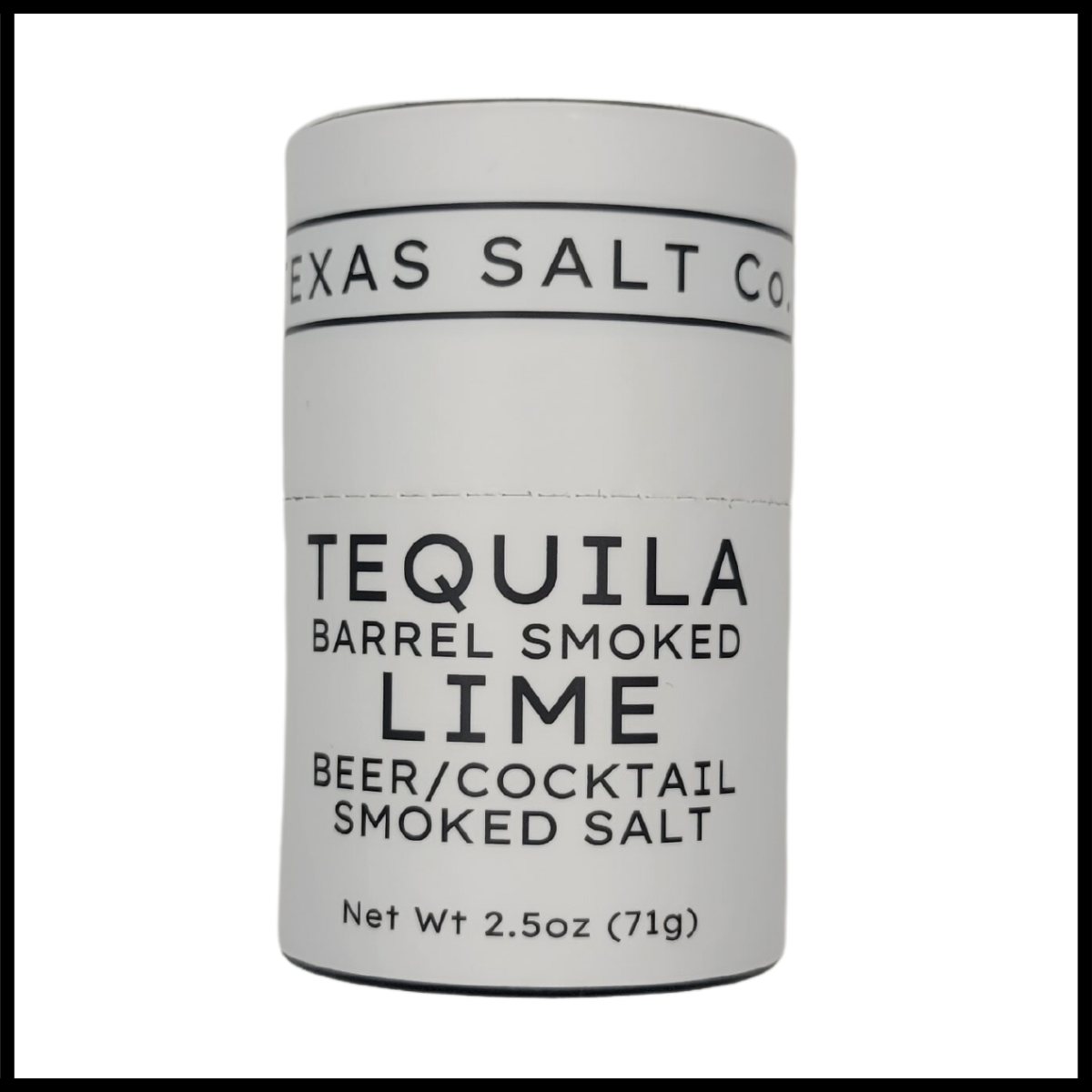 Texas Salt Co Tequila Barrel Smoked Lime Beer/Cocktail Salt