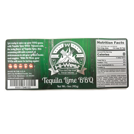 Tequila Lime BBQ Seasoning