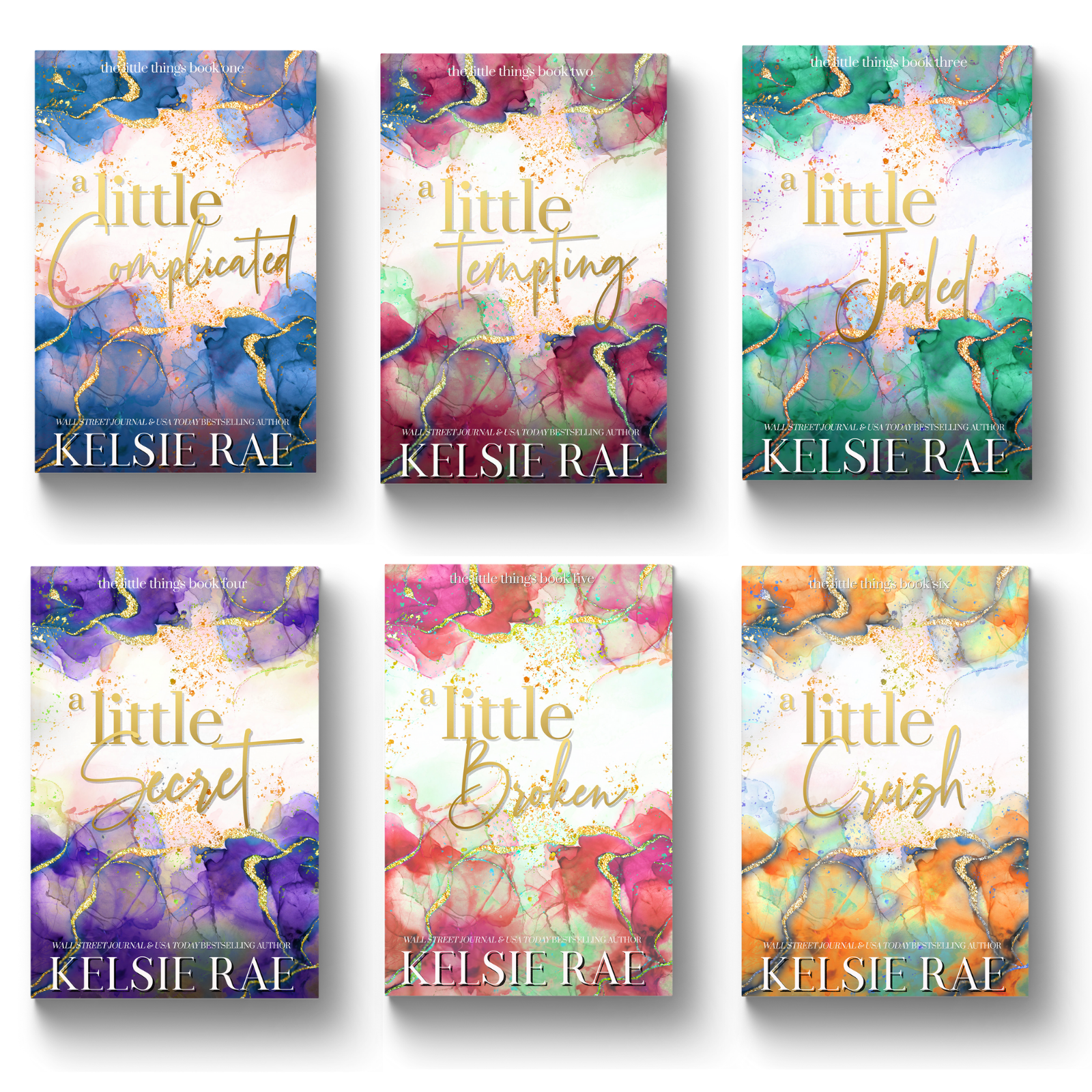 Little Things Series Gold Foil Hardback Bundle
