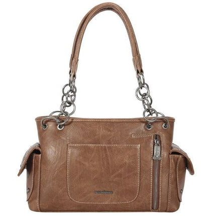 Western Elegance Tooled Leather Purse