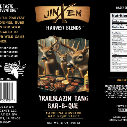 Trailblazin' Tang - Carolina Mustard BBQ Sauce