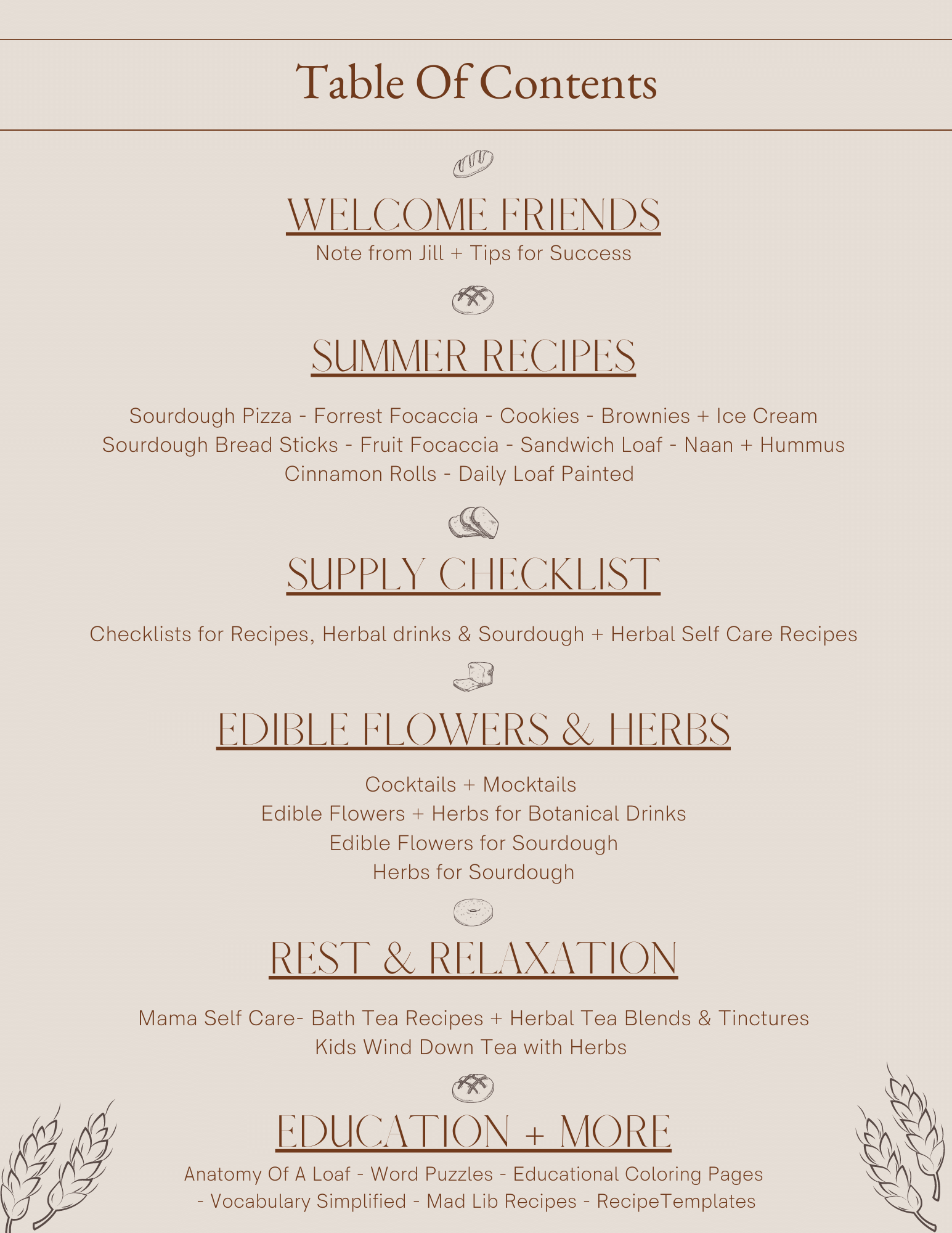 A Summer Of Sourdough (E-Book)