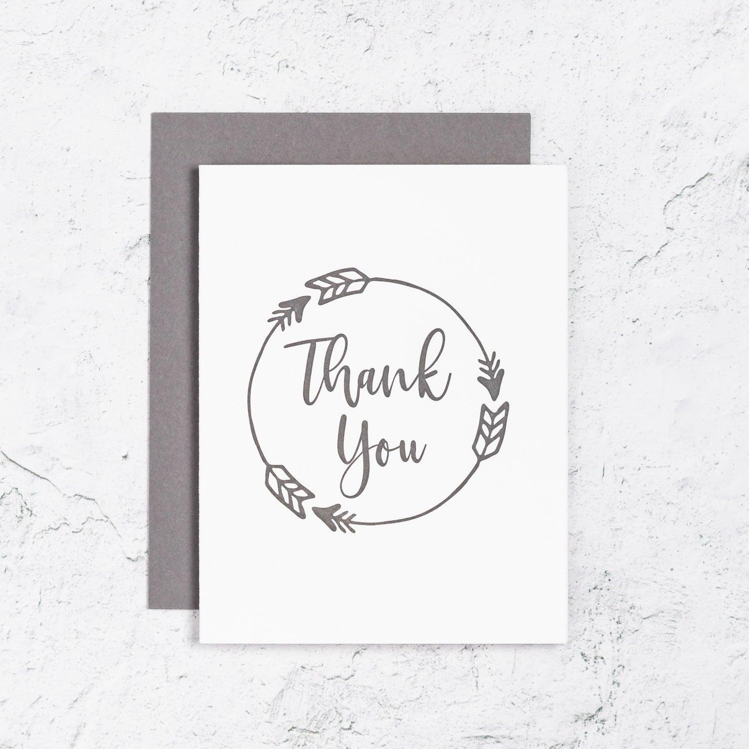 Arrow Thank You Box Set of 10