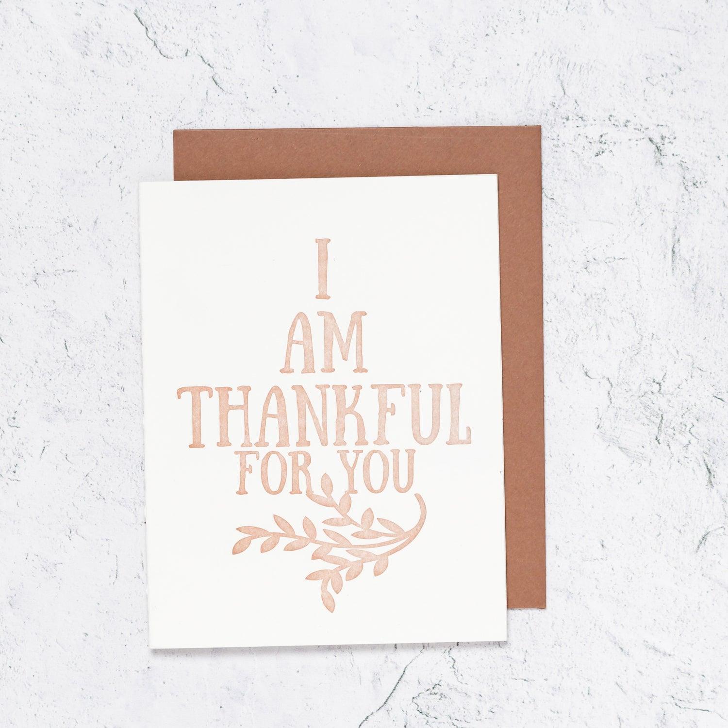 So Thankful for You Card Box Set of 10