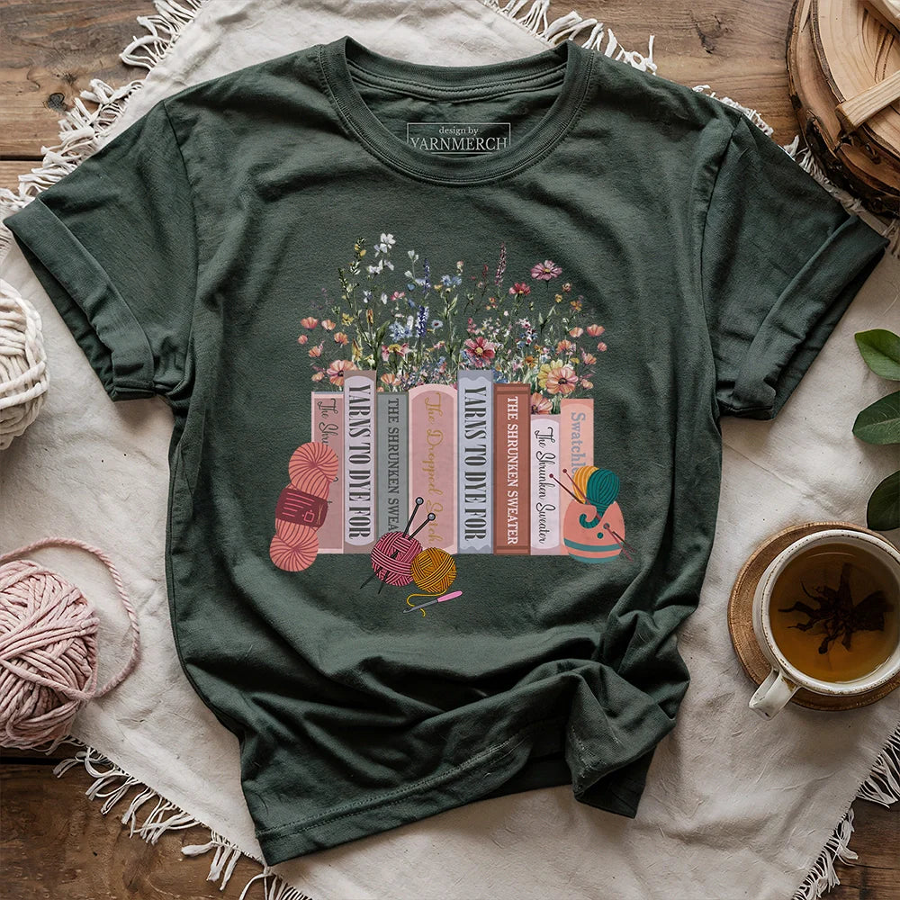 The Yarn Library T-shirt