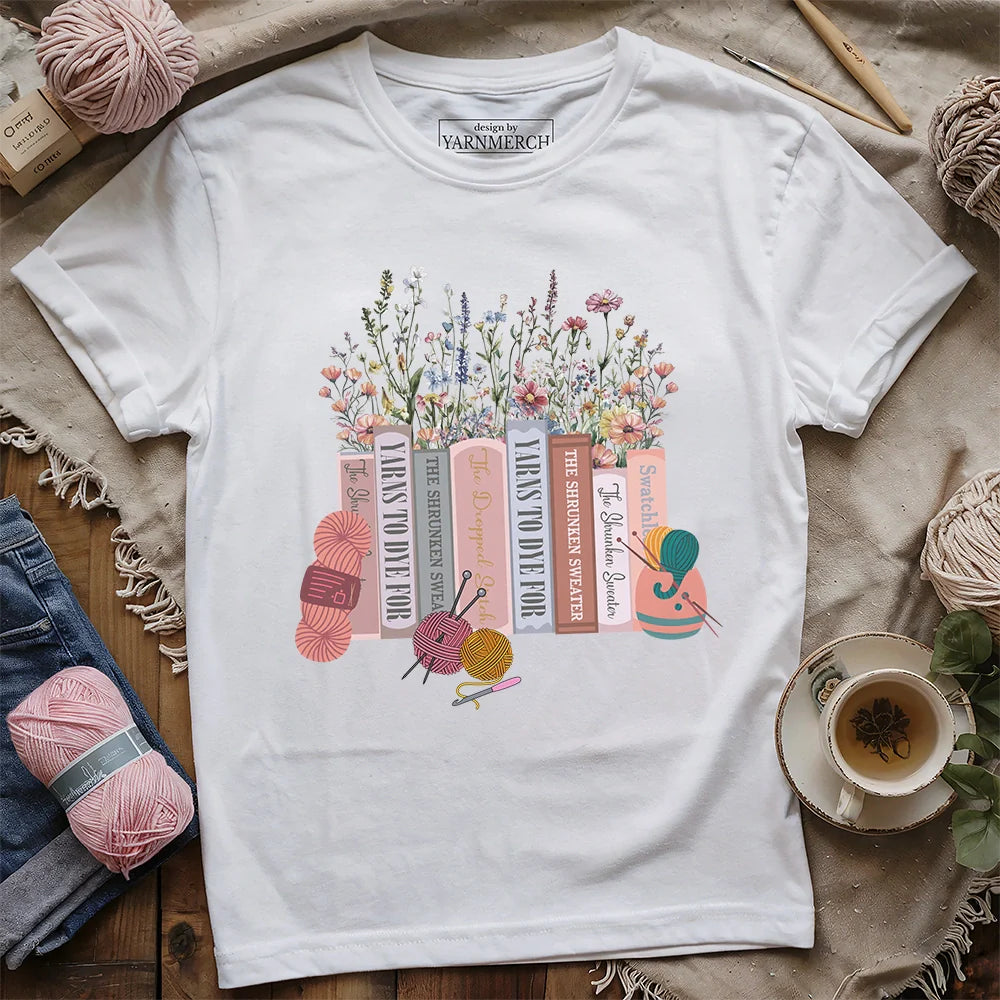 The Yarn Library T-shirt
