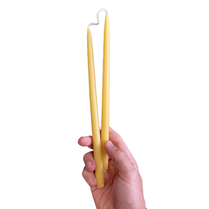 Thin Taper Beeswax Candles
