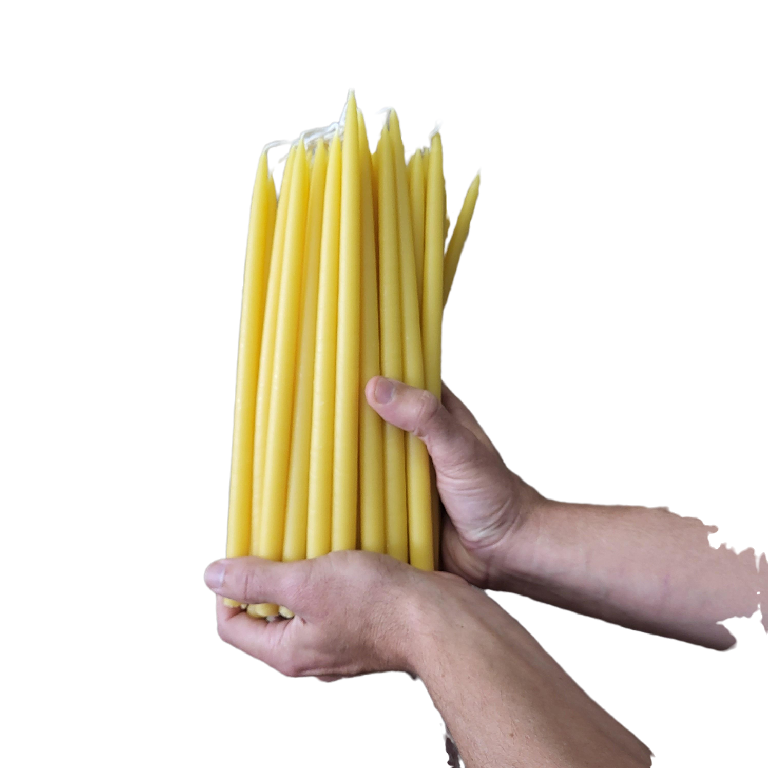 Thin Taper Beeswax Candles