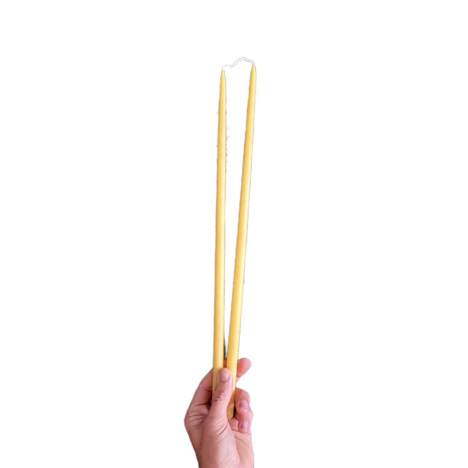 Thin Taper Beeswax Candles