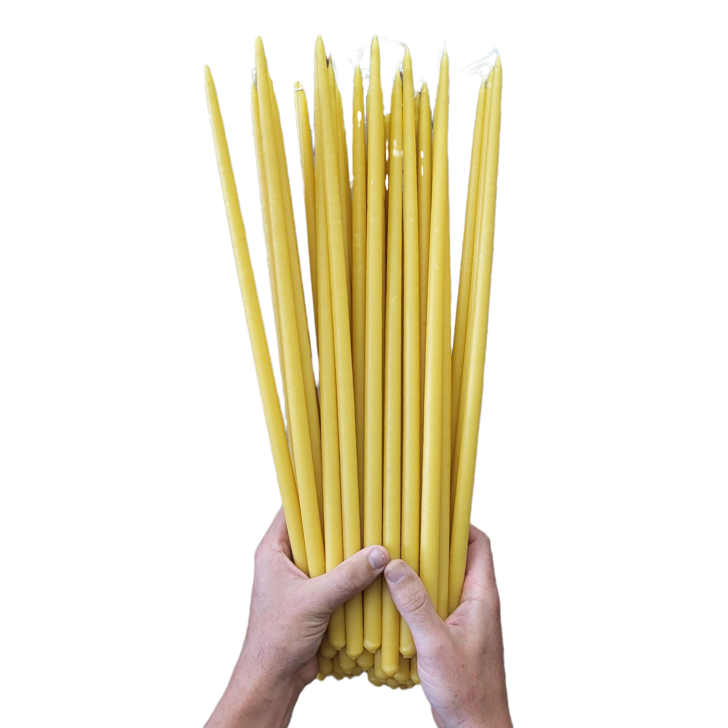 Thin Taper Beeswax Candles