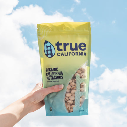 Organic Pistachios, Natural & Unsalted