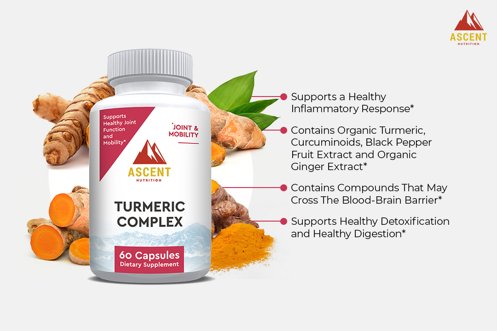 Organic Turmeric Complex, 60 Capsules, 500 mg