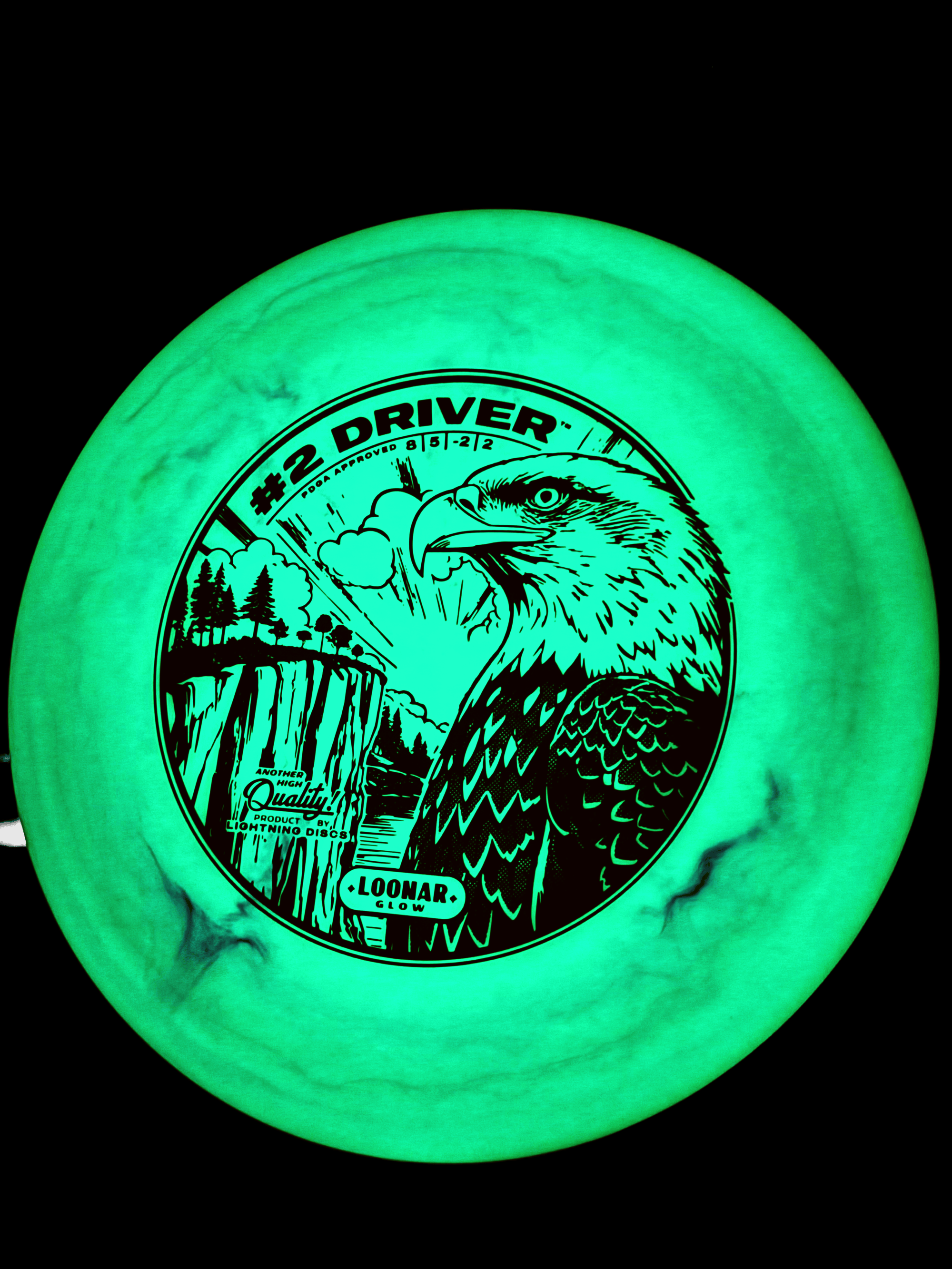 Lightning Loonar Glow #2 Driver Fairway Driver Golf Disc