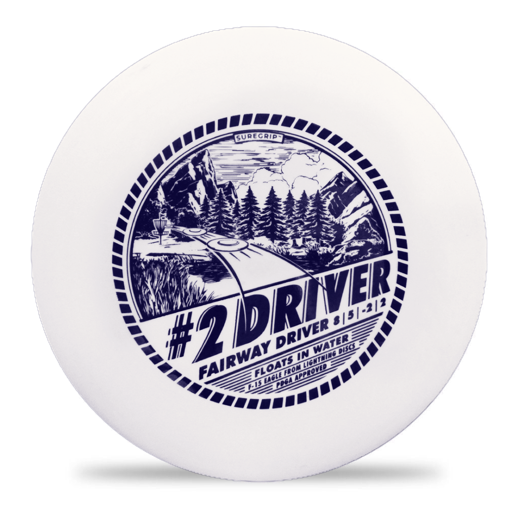 Lightning Sure Grip #2 Driver Fairway Driver Golf Disc