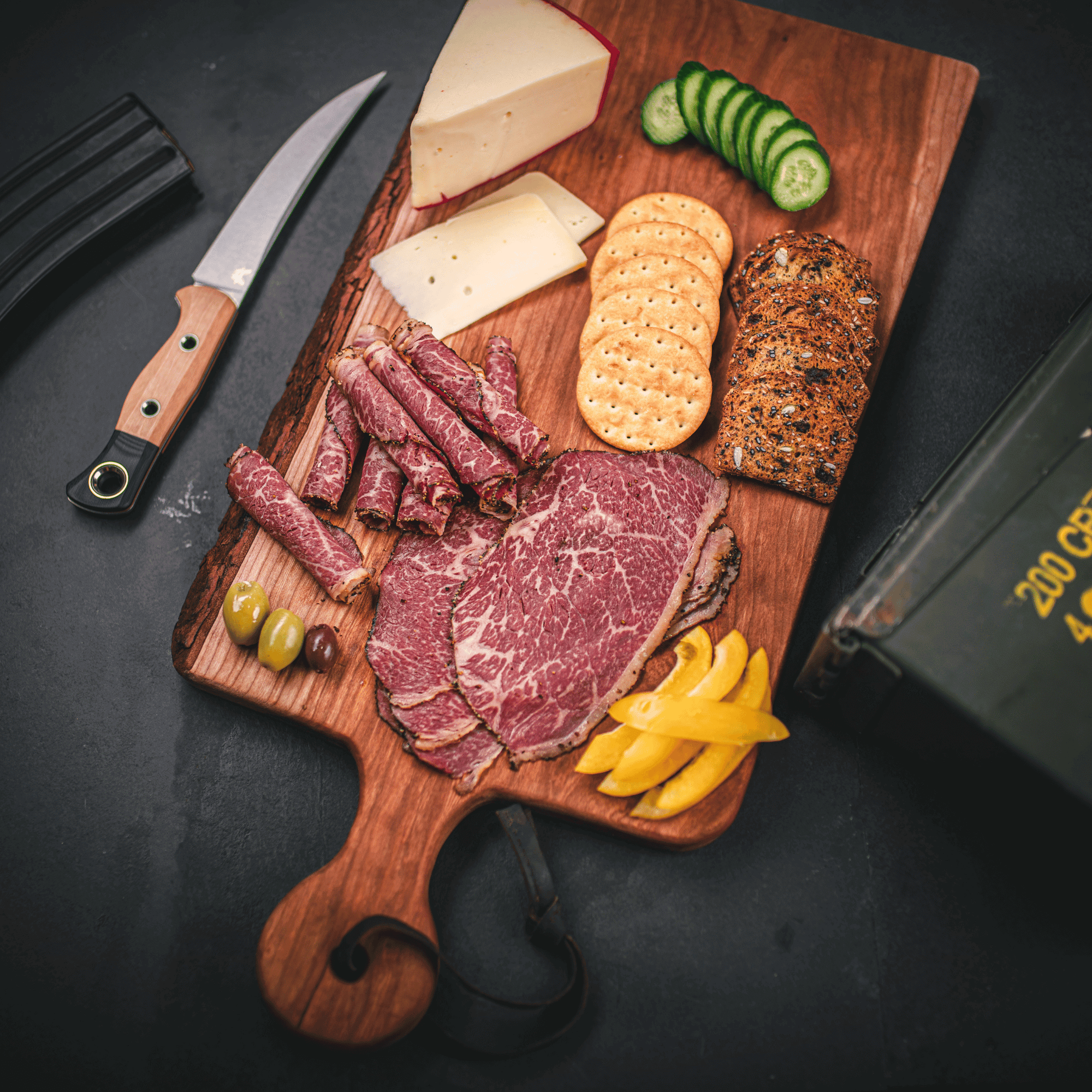 KC Cattle Company Wagyu Shaved Peppered Beef