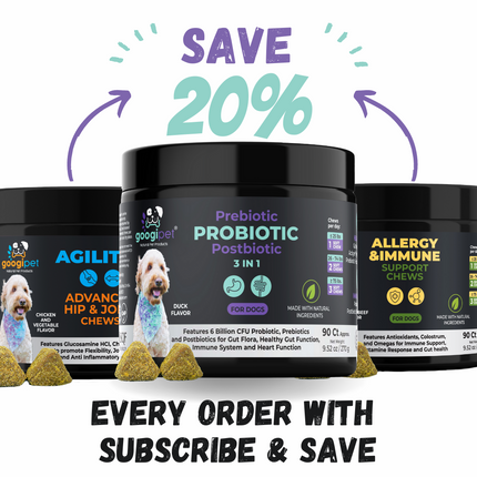 3 in 1 Probiotic Chews for Dogs