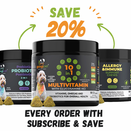 10 in 1 Multivitamin Chews for Dogs (Chicken Flavor)