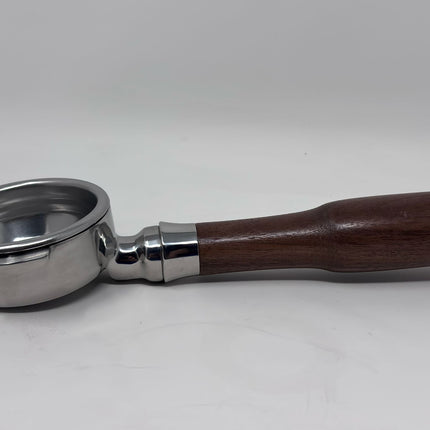 58mm Bottomless Portafilter with Wood Handle