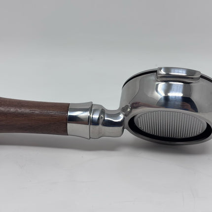 58mm Bottomless Portafilter with Wood Handle