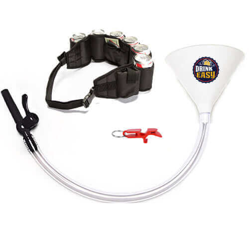 Beer Funnel Party Pack – Funnel, Shotgun Key Chain & Beer Belt